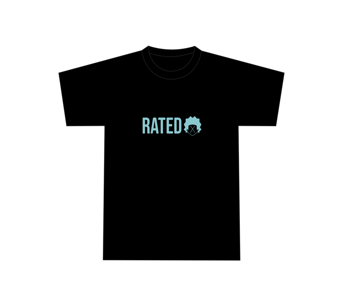 BLACK RATED TEE