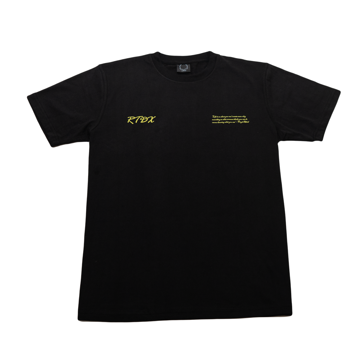 BLACK CROSS FINGER TEE