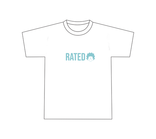 WHITE RATED TEE