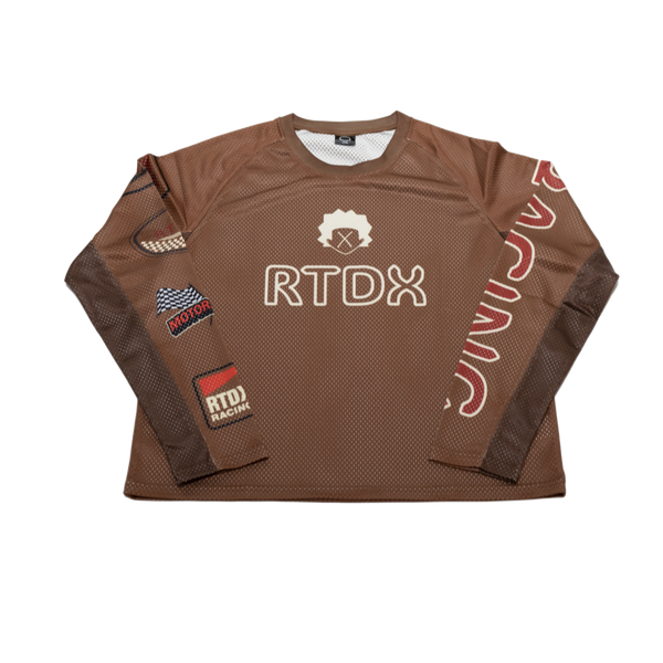 BROWN RACER LONG SLEEVE