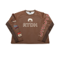 BROWN RACER LONG SLEEVE