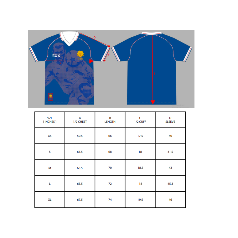 RTDX 'ZIZOU' JERSEY
